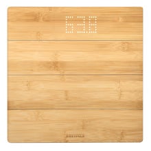 Style Sense Bamboo Bathroom Scale
